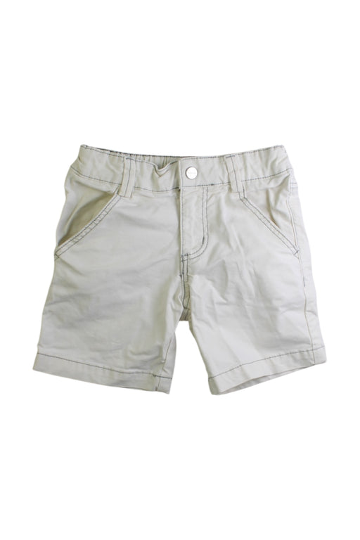 A White Shorts from Jacadi in size 3T for boy. (Front View)