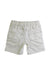 A White Shorts from Jacadi in size 3T for boy. (Back View)