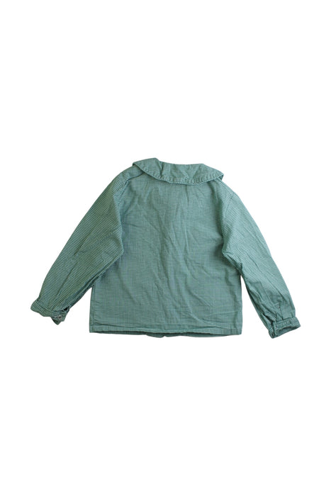 A Green Long Sleeve Shirts from Busy Bees in size 2T for boy. (Back View)