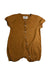 A Brown Short Sleeve Rompers from Konges Sløjd in size 2T for boy. (Front View)