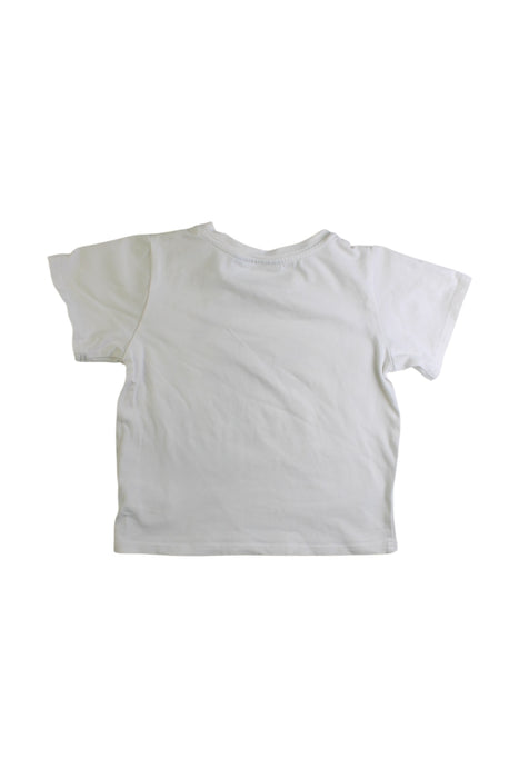 A White Short Sleeve T Shirts from Rock Your Kid in size 2T for boy. (Back View)