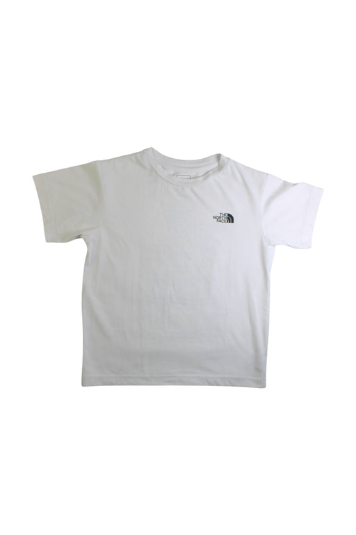 A White Short Sleeve T Shirts from The North Face in size 7Y for neutral. (Front View)