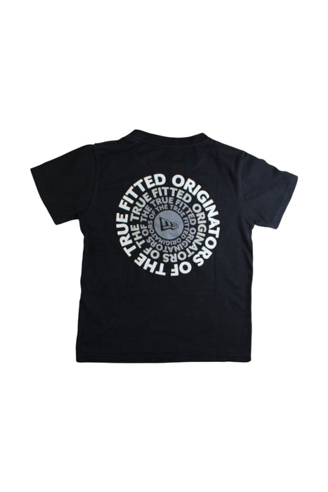 A Black Short Sleeve T Shirts from New Era in size 7Y for neutral. (Back View)