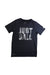A Black Short Sleeve T Shirts from Nike in size 10Y for neutral. (Front View)