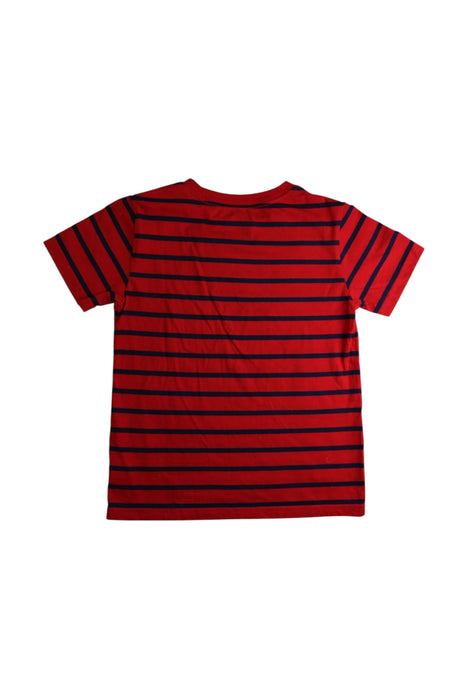 A Red Short Sleeve T Shirts from Polo Ralph Lauren in size 5T for boy. (Back View)