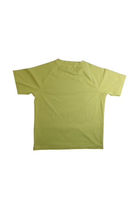 A Yellow Short Sleeve T Shirts from Mont-bell in size 5T for boy. (Back View)