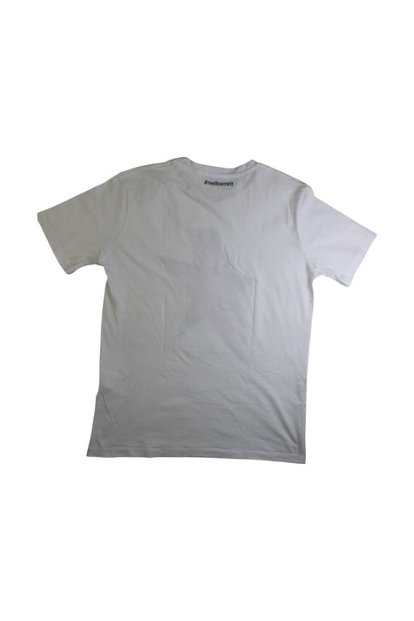 A White Short Sleeve T Shirts from Neil Barrett Kids in size 12Y for boy. (Back View)