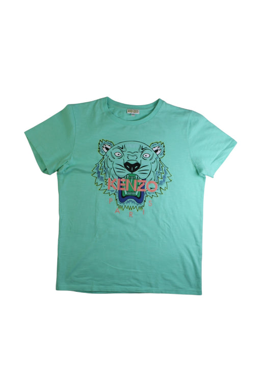 A Green Short Sleeve T Shirts from Kenzo in size 14Y for boy. (Front View)