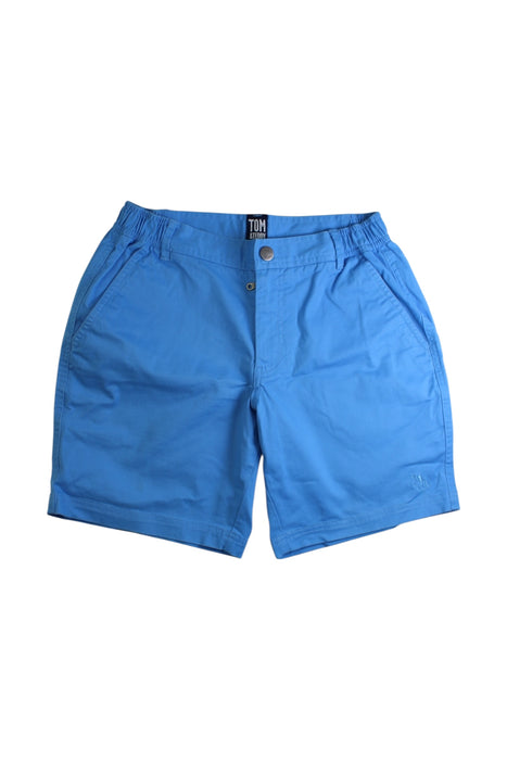 A Blue Shorts from Tom & Teddy in size 14Y for boy. (Front View)
