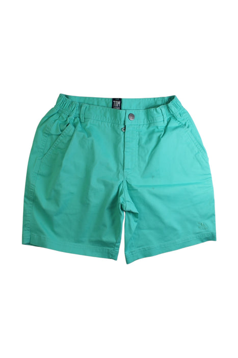 A Teal Shorts from Tom & Teddy in size 14Y for boy. (Front View)