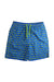 A Blue Swim Shorts from MC2 Saint Barth in size 14Y for boy. (Front View)