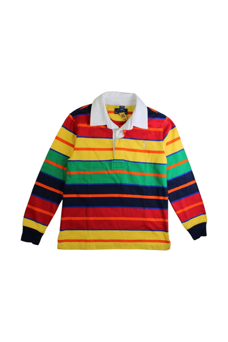 A Multicolour Long Sleeve Polos from Polo Ralph Lauren in size 6T for boy. (Front View)