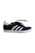 A Black Sneakers from Adidas in size 7Y for girl. (Front View)