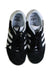 A Black Sneakers from Adidas in size 7Y for girl. (Back View)