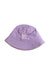 A Purple Sun Hats from Seed in size 10Y for girl. (Front View)