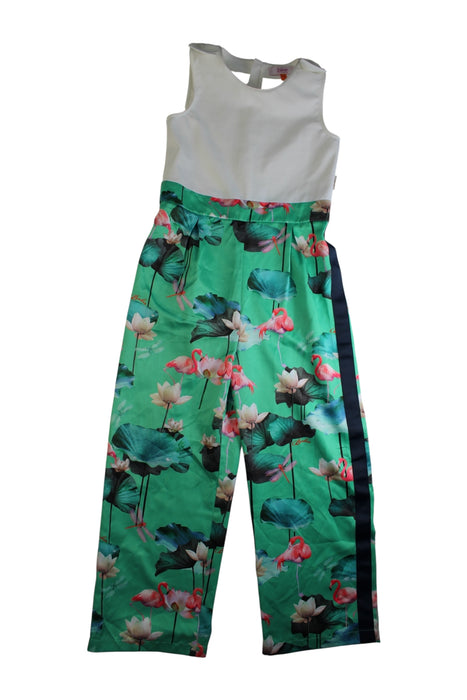 A Multicolour Sleeveless Jumpsuits from Baker by Ted Baker in size 8Y for girl. (Back View)