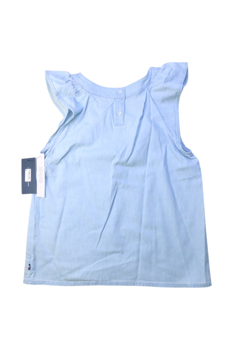 A Blue Sleeveless Tops from Tommy Hilfiger in size 12Y for boy. (Back View)