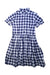 A Blue Short Sleeve Dresses from Polo Ralph Lauren in size 14Y for girl. (Front View)