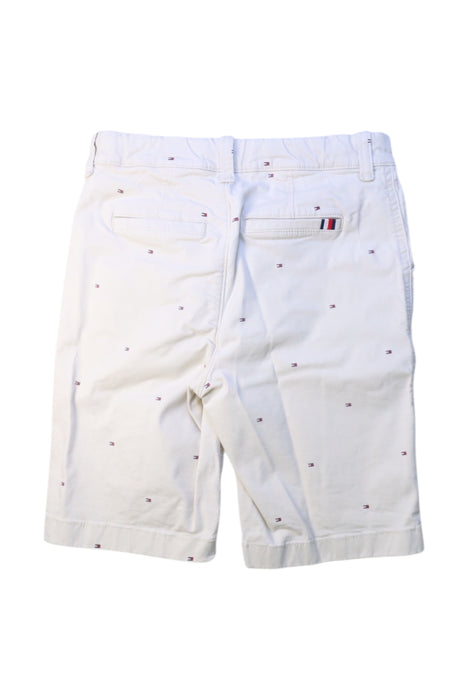 A White Shorts from Tommy Hilfiger in size 14Y for boy. (Back View)