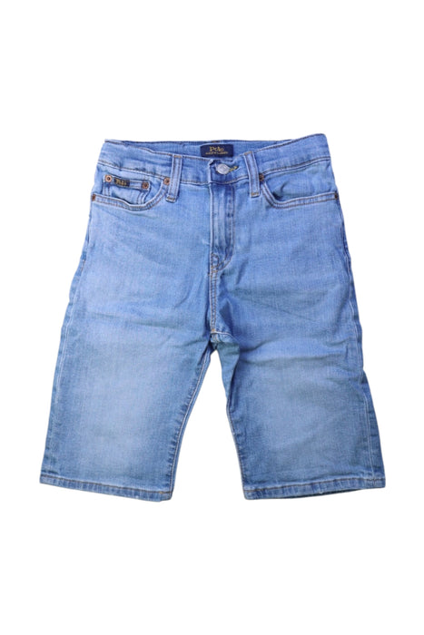 A Blue Shorts from Polo Ralph Lauren in size 10Y for girl. (Front View)