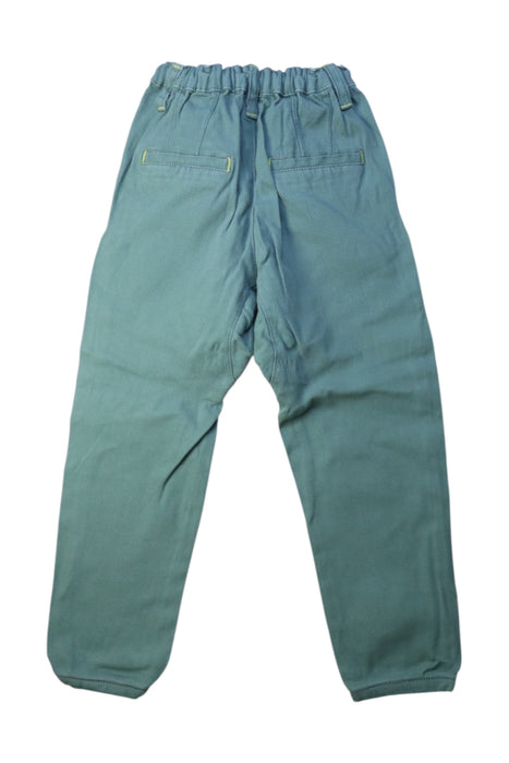 A Green Casual Pants from Seed in size 5T for boy. (Back View)