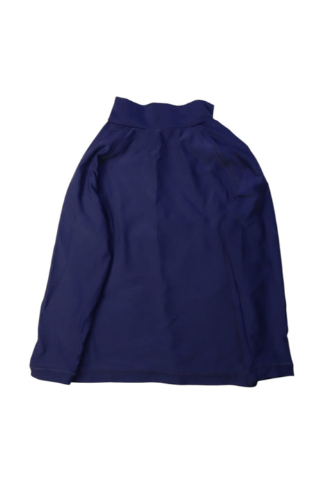 A Navy Rash Guards from Seed in size 3T for boy. (Back View)