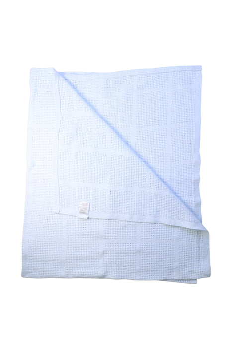 A White Blankets from Mothercare in size O/S for neutral. (Back View)