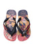 A Multicolour Flip Flops from Havaianas in size 4T for neutral. (Back View)