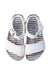A White Sandals from Birkenstock in size 4T for girl. (Back View)