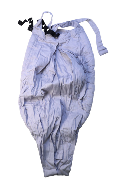 A Blue Baby Carriers from Baba Slings in size O/S for neutral. (Front View)