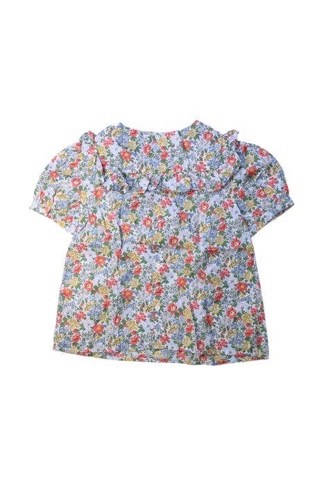 A Multicolour Short Sleeve Tops from Bonpoint in size 6T for girl. (Back View)