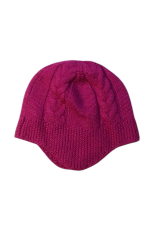 A Pink Winter Hats from Jacadi in size 8Y for girl. (Front View)