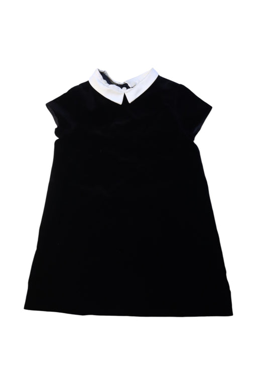 A Black Short Sleeve Dresses from Bonpoint in size 4T for girl. (Front View)