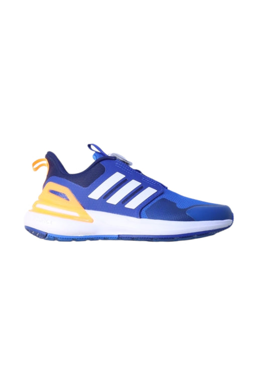 A Blue Sneakers from Adidas in size 9Y for neutral. (Front View)