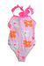 A Multicolour Swimsuits from Jacadi in size 6T for girl. (Front View)