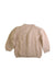 A Beige Cardigans from Bonton in size 4T for girl. (Back View)