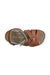 A Brown Sandals from Salt-Water in size 3T for girl. (Front View)