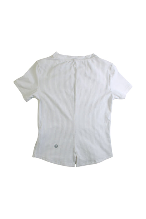 A White Active Tops from Moody Tiger in size 8Y for girl. (Back View)