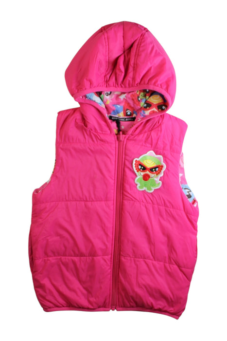 A Pink Outerwear Vests from Hysteric Mini in size 5T for girl. (Front View)