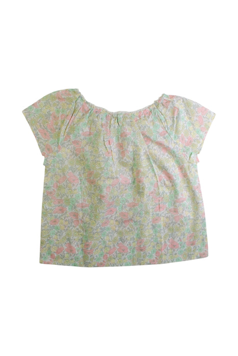 A Multicolour Short Sleeve Tops from Marie Puce in size 4T for girl. (Back View)