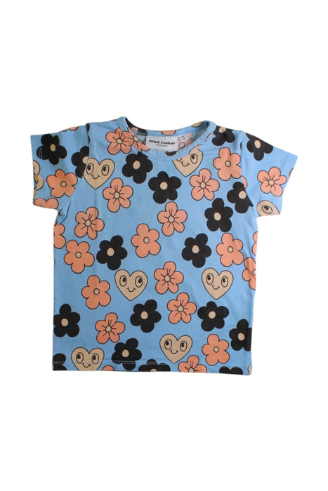 A Multicolour Short Sleeve T Shirts from Mini Rodini in size 2T for girl. (Front View)