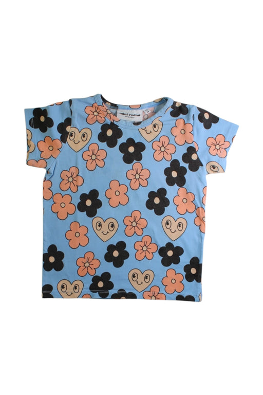 A Multicolour Short Sleeve T Shirts from Mini Rodini in size 2T for girl. (Front View)