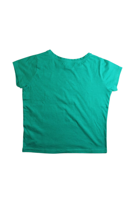 A Green Short Sleeve T Shirts from Bonpoint in size 4T for girl. (Back View)
