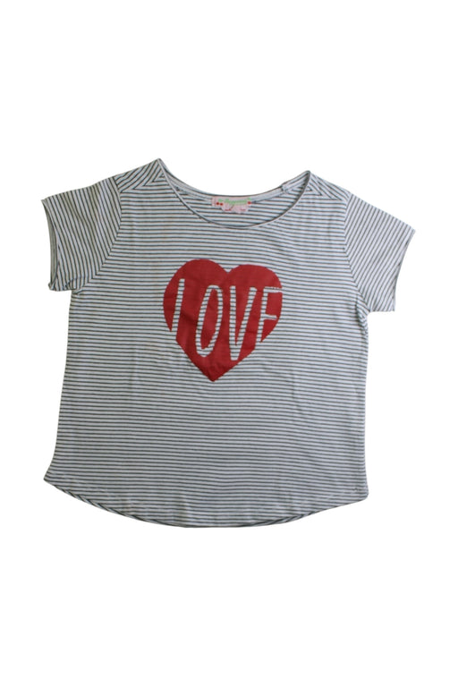 A White Short Sleeve T Shirts from Bonpoint in size 4T for girl. (Front View)