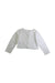 A White Long Sleeve Tops from Jacadi in size 4T for girl. (Front View)