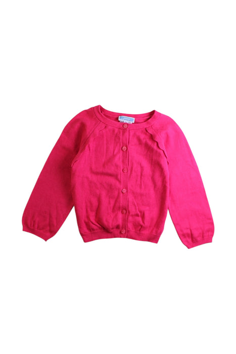 A Pink Cardigans from Jacadi in size 3T for girl. (Front View)