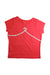 A Red Short Sleeve T Shirts from Bonpoint in size 4T for girl. (Back View)
