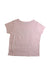 A Pink Short Sleeve T Shirts from Bonpoint in size 4T for girl. (Back View)
