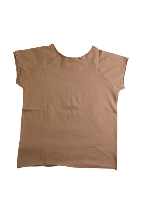 A Brown Short Sleeve T Shirts from Bonpoint in size 4T for girl. (Back View)