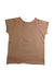 A Brown Short Sleeve T Shirts from Bonpoint in size 4T for girl. (Back View)